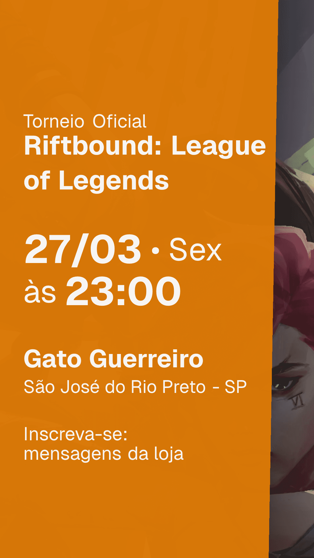 Anúncio de Instagram - Stories