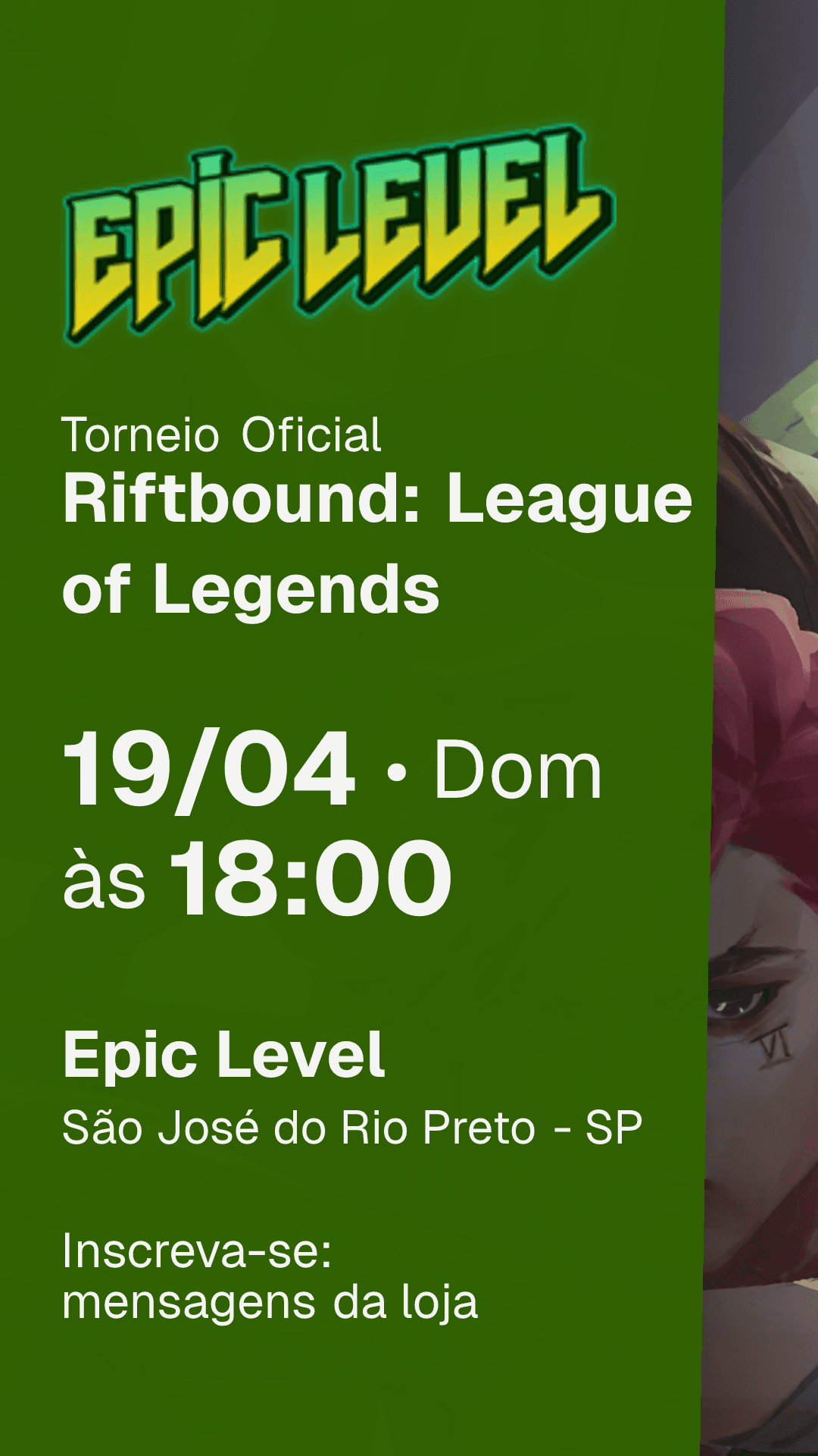 Anúncio de Instagram - Stories